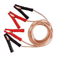 鸣固 搭火线过江龙鳄鱼夹子电池连接线 16平方3m*2纯铜夹