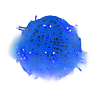 鸣固 led藤球灯串节日装饰圆球灯景观挂树ins户外亮化彩灯串圣诞节元旦新年布置挂灯 直径20cm-蓝色ZL5243