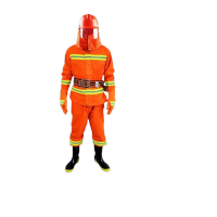 鸣固 消防作训服防火服套装日常训练演习消防检查 97款消防服6件套43码鞋