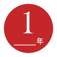 鸣固 月份标签 彩色数字贴纸号码贴纸不粘胶印刷圆形50mm先进先出标签 1月100贴50mm KD323550