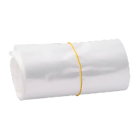 鸣固长条形高压Pe平口袋双层10丝*宽15cm*长30cm(200只) KD3781