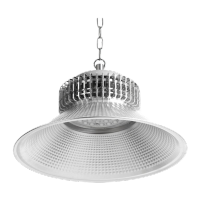 鸣固 ZP1374 鳍片led工矿灯 工厂体育馆车间工程照明灯仓库灯工业照明灯室内球场灯天棚灯 150W配吊链