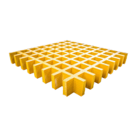 鸣固 玻璃钢格栅 洗车房厂房网格栅地沟盖板树篦子 1M*4M*4mm