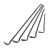 鸣固 多功能羊角起钉器 撬棍 木工工具 消防破拆工具 拆钉器起子拔钉工具 长度500mm 直径18mm 800g