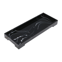 鸣固 ZJ7572大理石收纳托盘 酒店浴室客厅杯托垫洁具置物盘