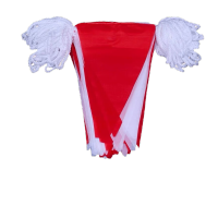 鸣固 安全围旗1*20米隔离警戒旗