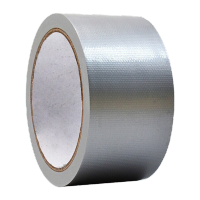 鸣固 强力布基胶带 彩色防水定位胶带地毯划线舞台车库胶带遮蔽保护膜地标线 100MM*10米 银色