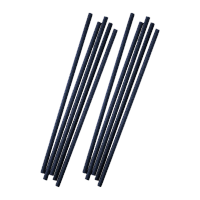 鸣固 熏香挥发棒 无胶香薰扩香棒环保室内纤维棒无胶香薰藤条加湿器棉芯引水棒黑色 4*300mm 200只