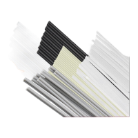 鸣固 PP焊条塑料焊条保险杠专用焊条万能热熔补桶焊 白色 100根 20CM