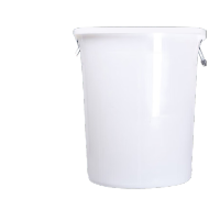 鸣固 大垃圾桶 储水桶圆形 酒店餐厅工业环卫物业大容量塑料桶加厚收纳水桶 100L白色不带盖 TS110642177