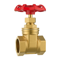 鸣固 ZL1026 国标铜闸阀 中央空调专用锻压加厚内螺纹手动 黄铜闸阀 重型1106H DN20