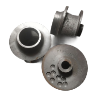 鸣固 定制潜水泵铸铁叶轮水泵配件外直径184mm 适配11KW