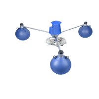 鸣固 鱼塘增氧机 叶轮式增氧泵水产养殖机大型池塘制氧泵鱼池增氧机 1.5KW-380V不锈钢叶轮