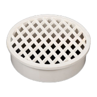 鸣固PVC简易内插地漏  一体式排水管过滤网分体式地漏  110型