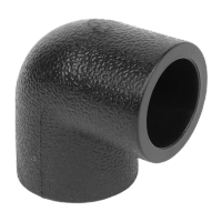 鸣固 PE弯头  水暖配件自来水管接头配件 等径4分20mm 数量10