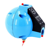 鸣固 自动排水器 电子气动球体排水阀空压机冷干机储气罐气泵气动自动放水阀 球型排水器HAD20B