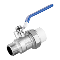 鸣固 ZL1122 黄铜球阀 内外丝活接热熔球阀 电镀PPR黄铜球阀 3123 DN20*1/2