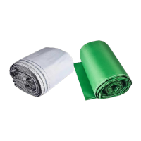 鸣固 热风炉送风带暖风机袋畜牧养殖冷风机风带耐高温牛津布袋导风管道 绿色 直径70cm1m