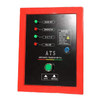 鸣固 5.5KW发电机以上选配自动停启+ATS装备