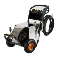 鸣固 ZJ3681商用超高压洗车机,清洗机,洗车店用高压清洗机 220V200KG两轮整机(普通泵头)