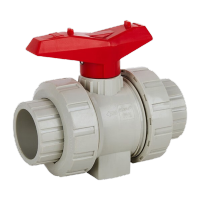 鸣固 MGS0438 PPH承插球阀塑料化工管件阀门Q61F-10S DN80