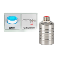 鸣固水龙头水满停浮球阀 304不锈钢自动水位控制阀 小款4分上进水KW269407