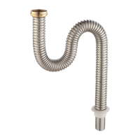 鸣固 ZL2428厨房洗菜盆80cm不锈钢单槽下水器下水管配件水槽洗碗池排水管道