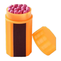 鸣固 防风火柴防水防潮火柴应急火柴野外生存户外应急用品便携 1盒[20只]MG332 KS493323