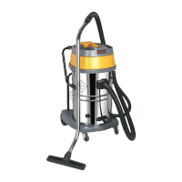 鸣固 干湿工业吸尘器4500w大功率100L 洗车店酒店商用大吸力强力桶式办公室地毯移动吸尘机 JB-100L-A