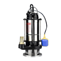 鸣固 潜水泵防汛抽水泵220V自吸泵抽水机 1800W清水泵1寸10米浮球款加配件 KS591598