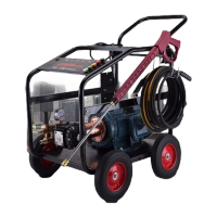 鸣固 ZJ3684商用超高压洗车机,清洗机,洗车店用高压清洗机 380V350KG四轮普通泵头(整机)定制不退不换