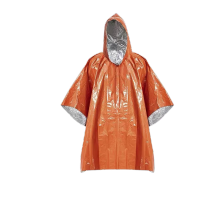 鸣固 户外便携反光急救雨衣野外露营应急雨披防雨保暖多用途徒步斗篷 TS092784645