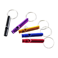 鸣固 应急求生哨救生哨 口哨户外野营训练哨八哥玩具 宠物高频小哨子篮球裁判 小口哨(5个装) KS710713