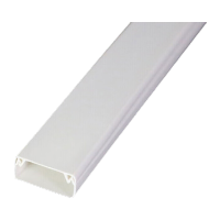 鸣固 线槽PVC板 方槽 地线走线电线电缆过线槽 阻燃绝缘明装室内穿线槽 方槽39*29 (20米装) KD339334