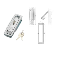 鸣固 平面锁亚光锌铝合金款MS713-G带挂 TS202990765