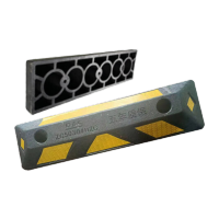 鸣固 橡塑停车位挡车器 车库限位器 车轮车位定位器止退器轻款花型蜂窝560*160*95 TS165976758