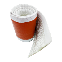 鸣固 硅胶魔术贴搭扣式防火套管 内径30mm TS197359714