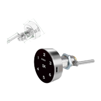 鸣固 智能文件柜锁转舌锁 288-30[密码开锁] TS215297965