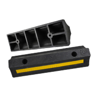 鸣固 橡塑停车位挡车器 车库限位器 车轮车位定位器止退器50一字膜定位器 TS165976390