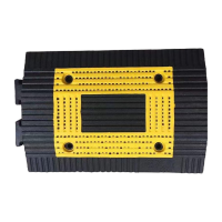 鸣固 橡塑减速带汽车限速垄加厚斜坡缓冲带公路道路面坡道方框300T高抗压款-重款50*35*5 TS164162520