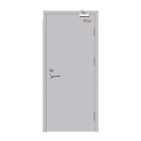 鸣固 防火门 钢制丙级防火门消防门安全门 单开门宽950*高2200mm TS080623059