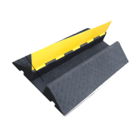 鸣固 橡塑线槽减速带 护线压线板盖线板电缆保护槽板室外 盖板大一线-橡塑 TS165388364