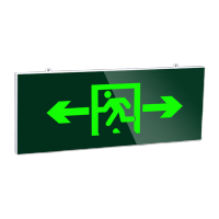 鸣固 新国标安全出口应急灯商用楼层紧急疏散通道指示灯 单面双向 TS288158290