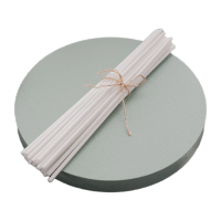 鸣固 熏香挥发棒  无胶香薰扩香棒环保室内纤维棒无胶香薰藤条加湿器棉芯引水棒 白色 4*300mm 200只