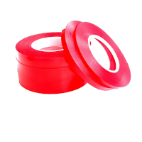 鸣固无痕透明亚克力胶带春联胶带0.5mm厚车用胶贴相框胶防水胶带魔力双面胶12mm*10m5卷装KW419413