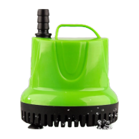 鸣固 潜水低吸泵鱼缸底吸泵鱼池抽水泵 60W AYS-3500