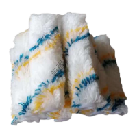 鸣固 小拇指滚筒刷替换芯 棉线滚动刷 多种规格拇指滚筒刷 棉线黄蓝小拇指替换芯 10个 KW119464