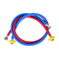 鸣固鸣固 查漏打压管测漏水高压软管 2米(红色/蓝色)共计2根