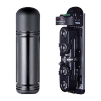 鸣固 四束3灯 围墙红外线经济型防盗探测器塑料底 ABH-50/100/150/200/250 不含主机