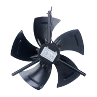 鸣固  G型变频电机散热风机专用通风机冷却通风扇 G-90A 不带壳